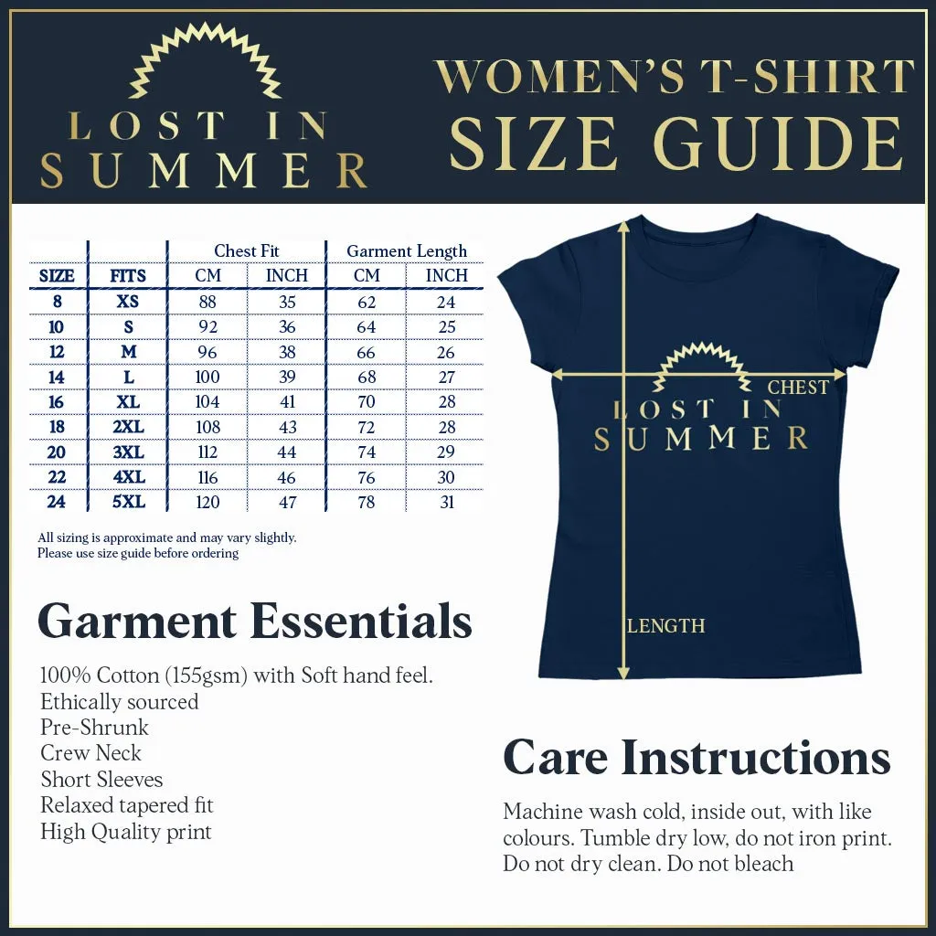 University of Ibiza Women's T-shirt Vintage Logo