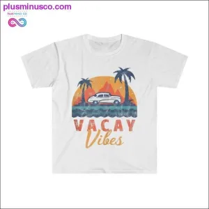 Vacay Vibes Summer Retro-inspired Design T-shirt