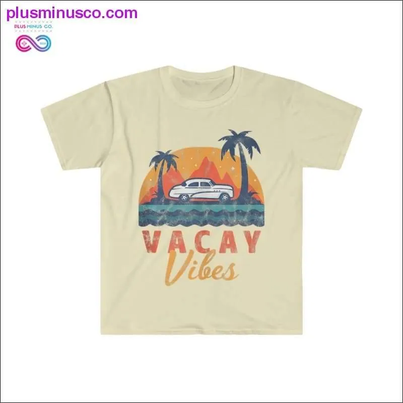 Vacay Vibes Summer Retro-inspired Design T-shirt