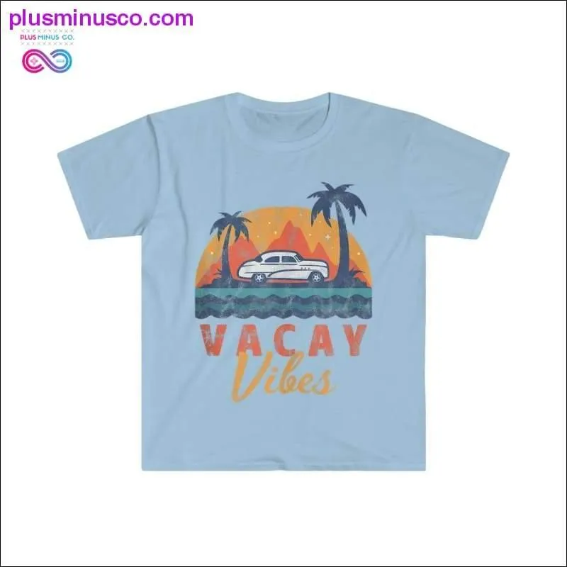 Vacay Vibes Summer Retro-inspired Design T-shirt