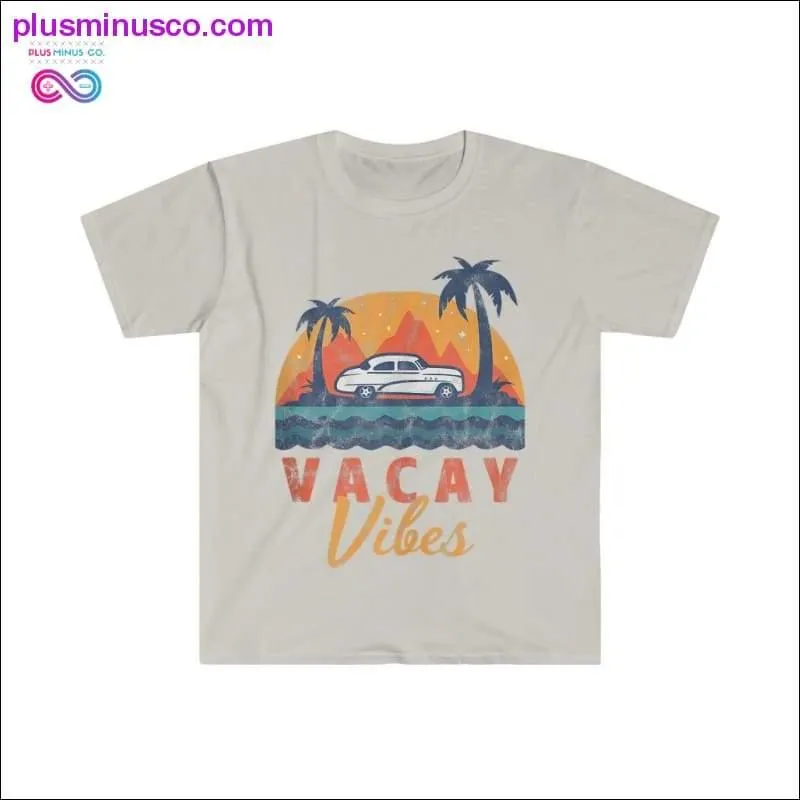 Vacay Vibes Summer Retro-inspired Design T-shirt