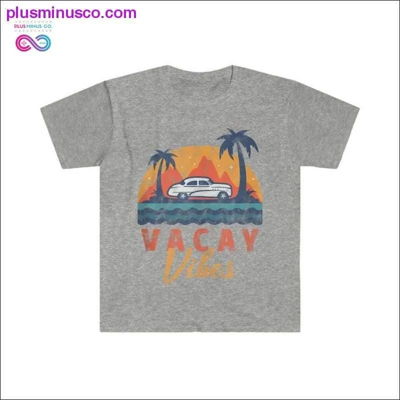 Vacay Vibes Summer Retro-inspired Design T-shirt