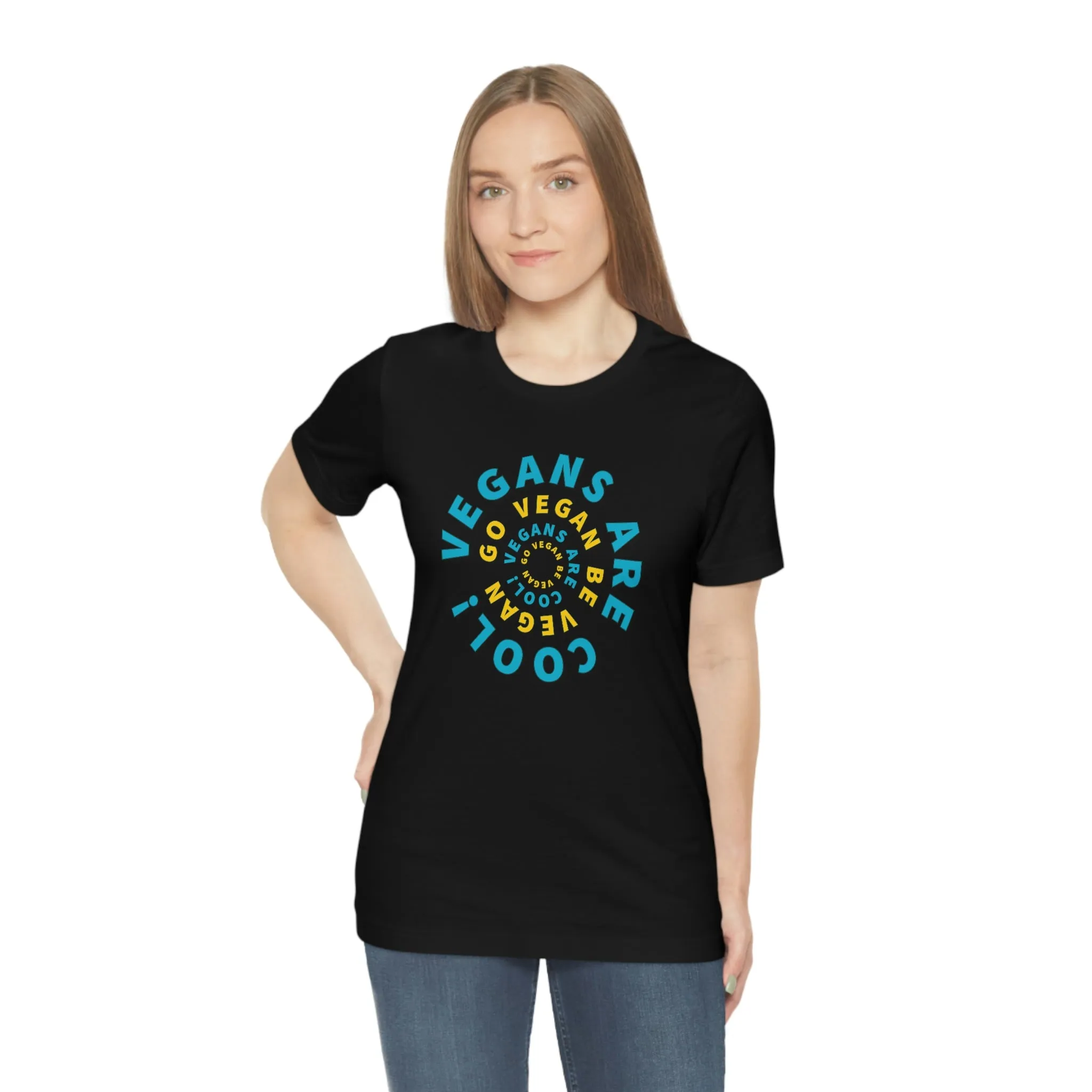 Vegans Are Cool! Go Vegan Be Vegan Short Sleeve Tee