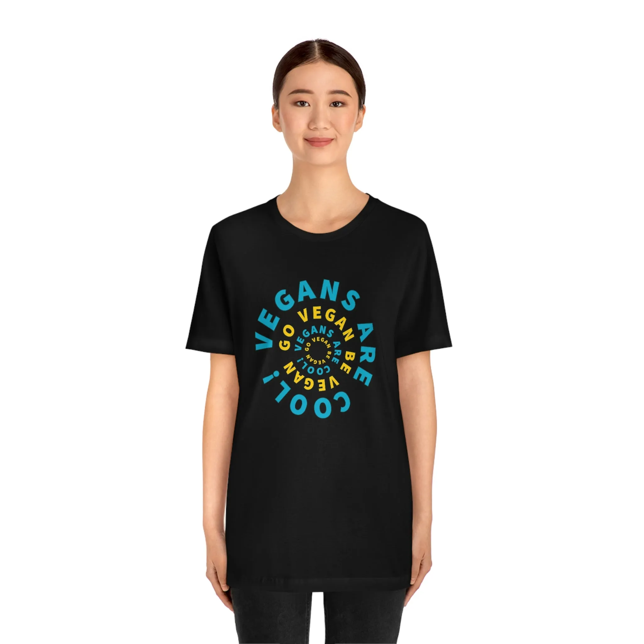 Vegans Are Cool! Go Vegan Be Vegan Short Sleeve Tee