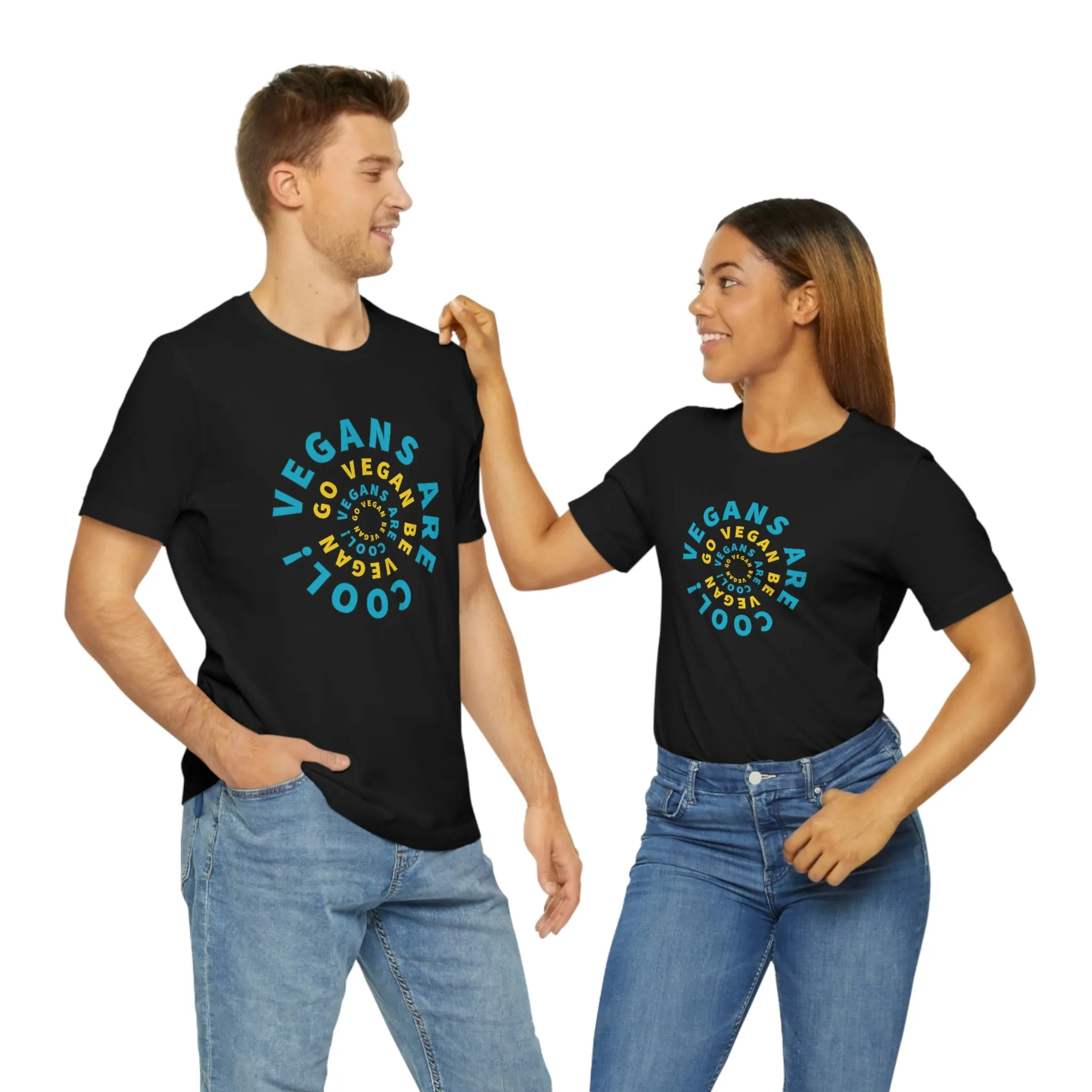 Vegans Are Cool! Go Vegan Be Vegan Short Sleeve Tee