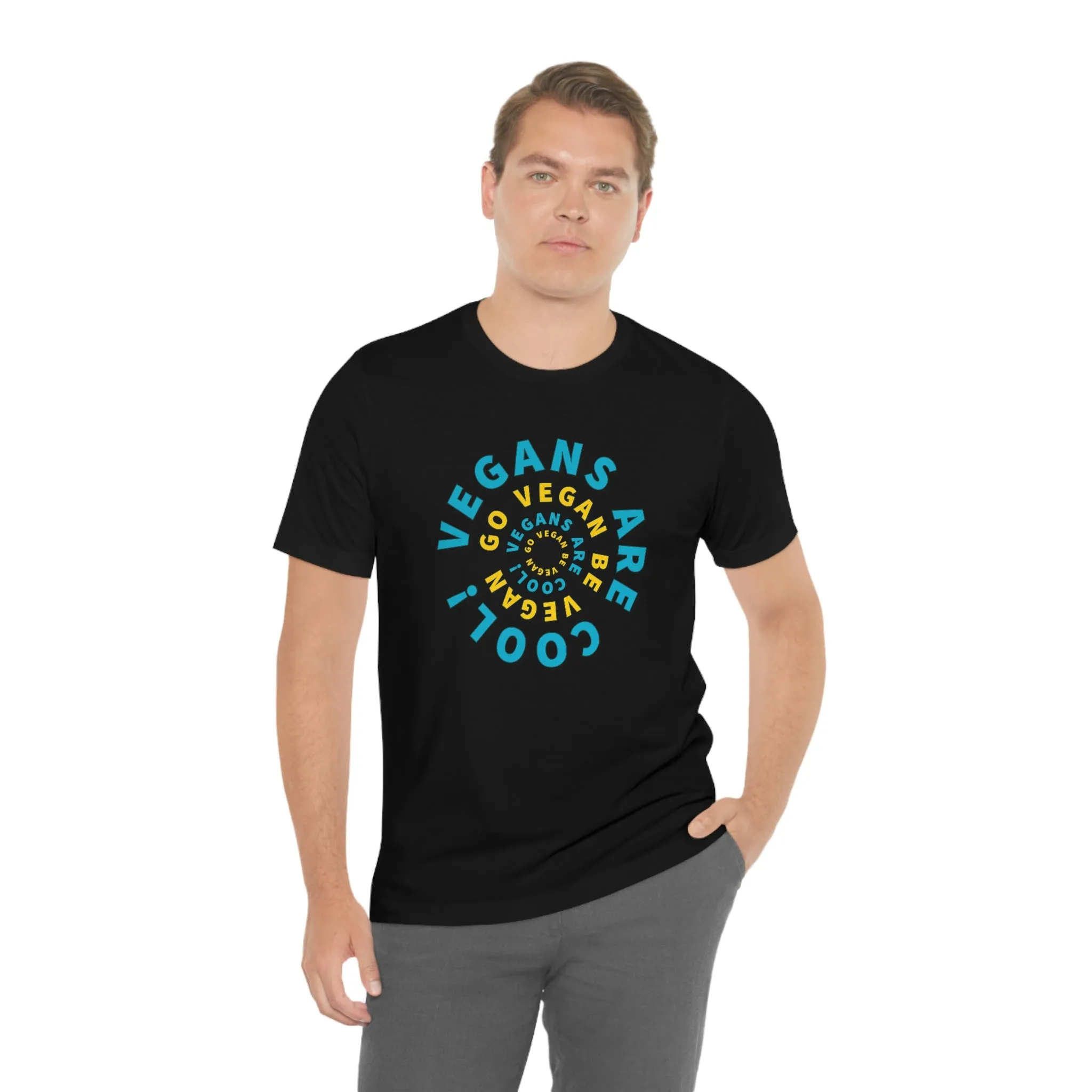 Vegans Are Cool! Go Vegan Be Vegan Short Sleeve Tee