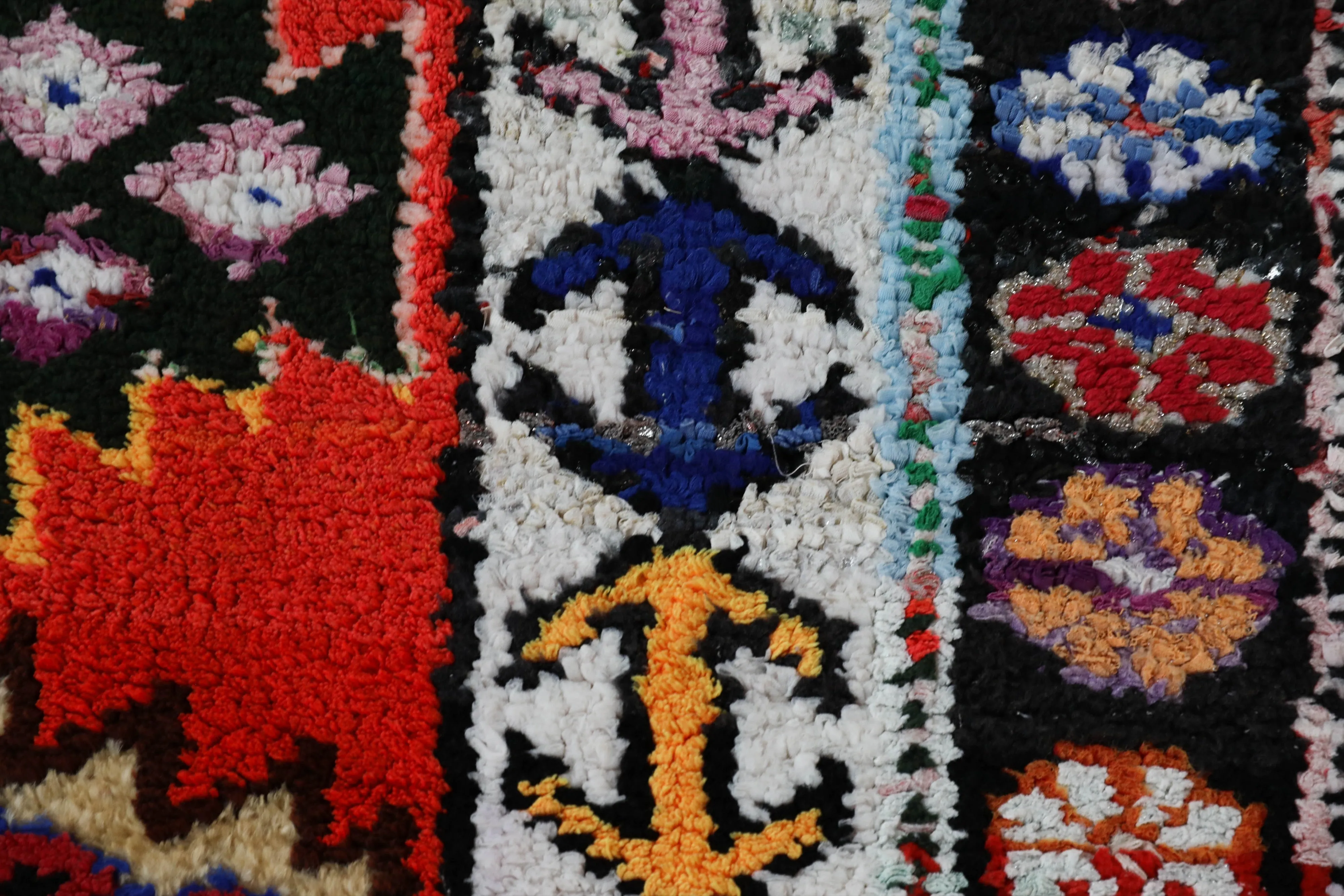 Vintage Kurdish Herki Runner Rug 2'10"x13'3"