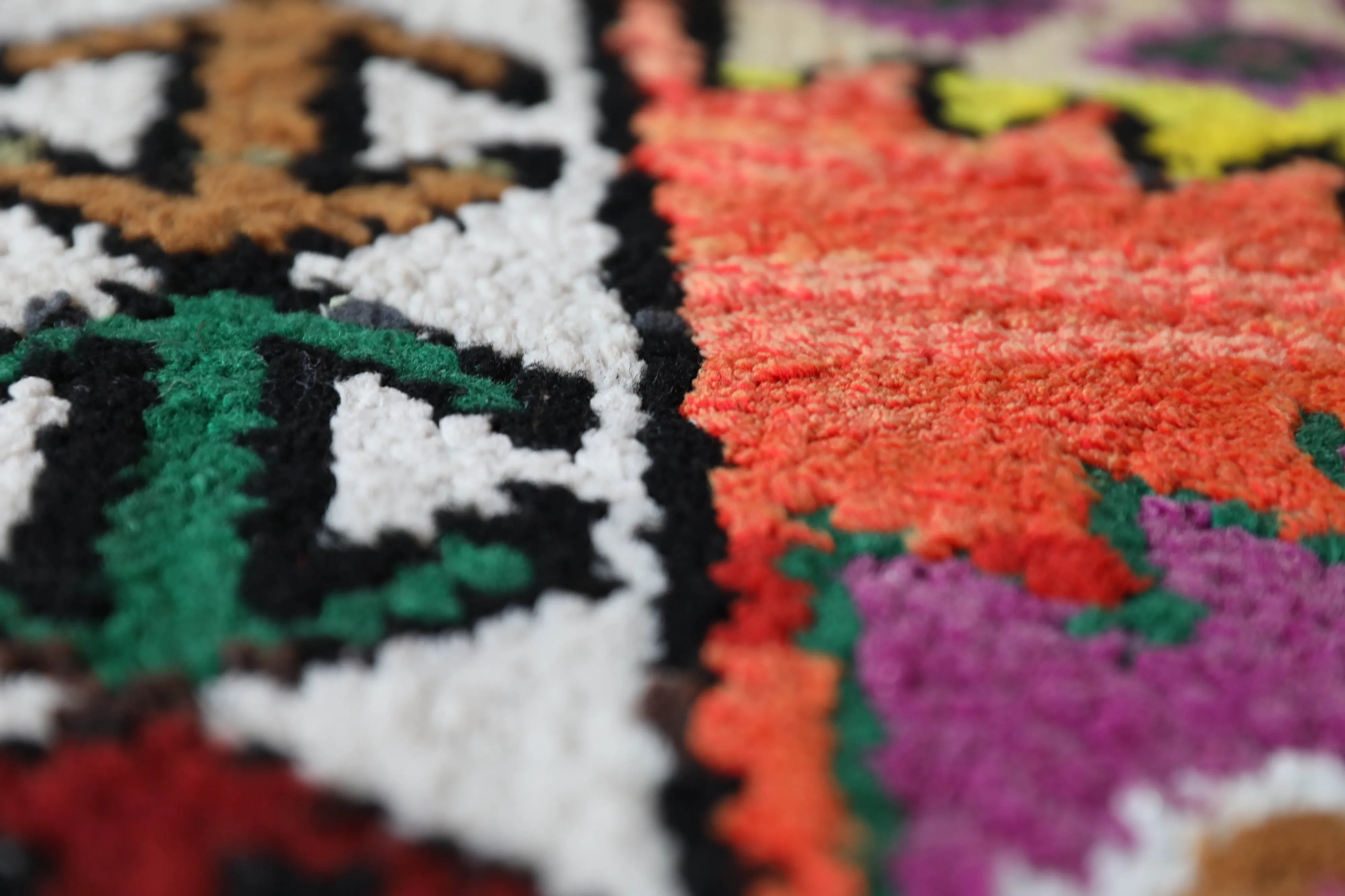 Vintage Kurdish Herki Runner Rug 2'10"x13'3"