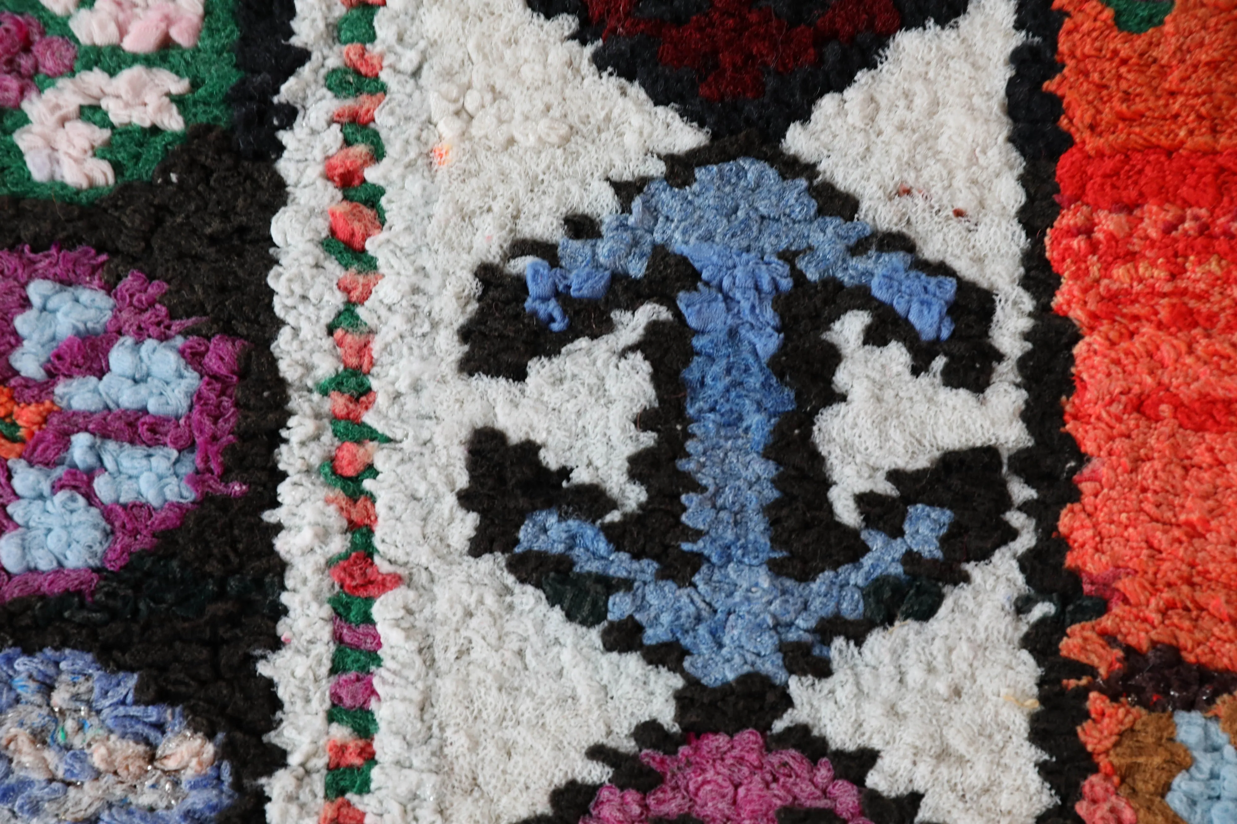 Vintage Kurdish Herki Runner Rug 2'10"x13'3"