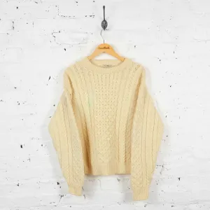 Vintage Women's L.L Bean Jumper - Cream - M