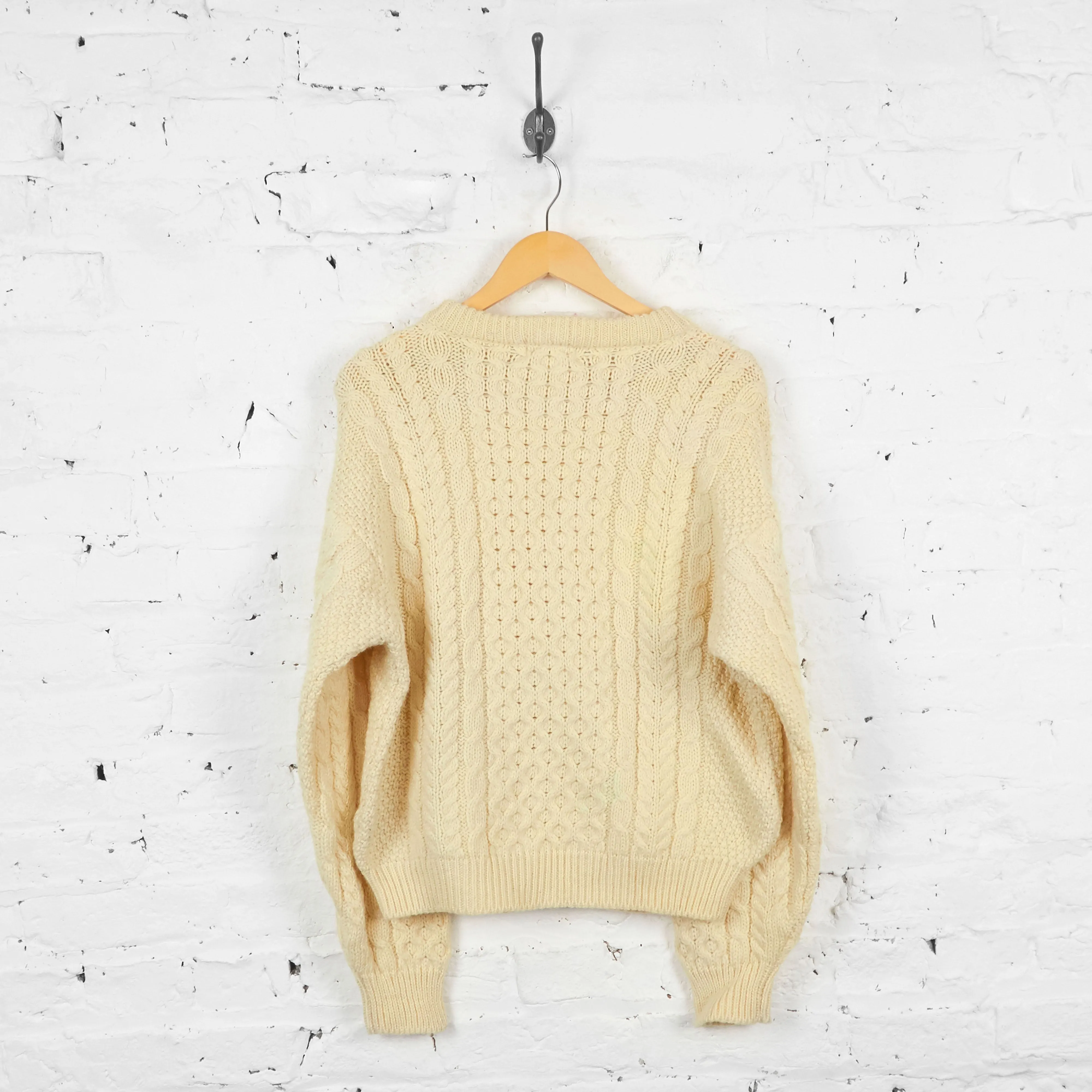 Vintage Women's L.L Bean Jumper - Cream - M