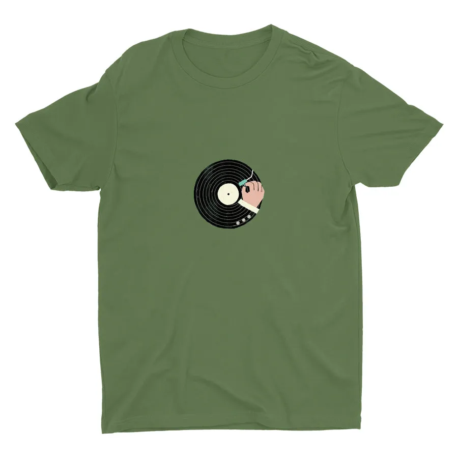 Vinyl Record Cotton Tee