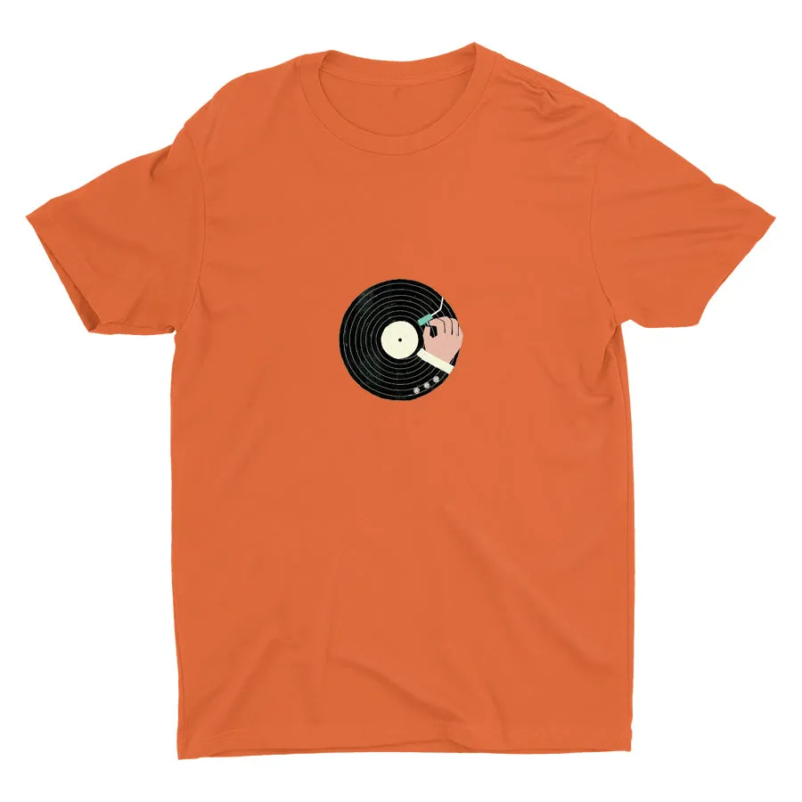 Vinyl Record Cotton Tee