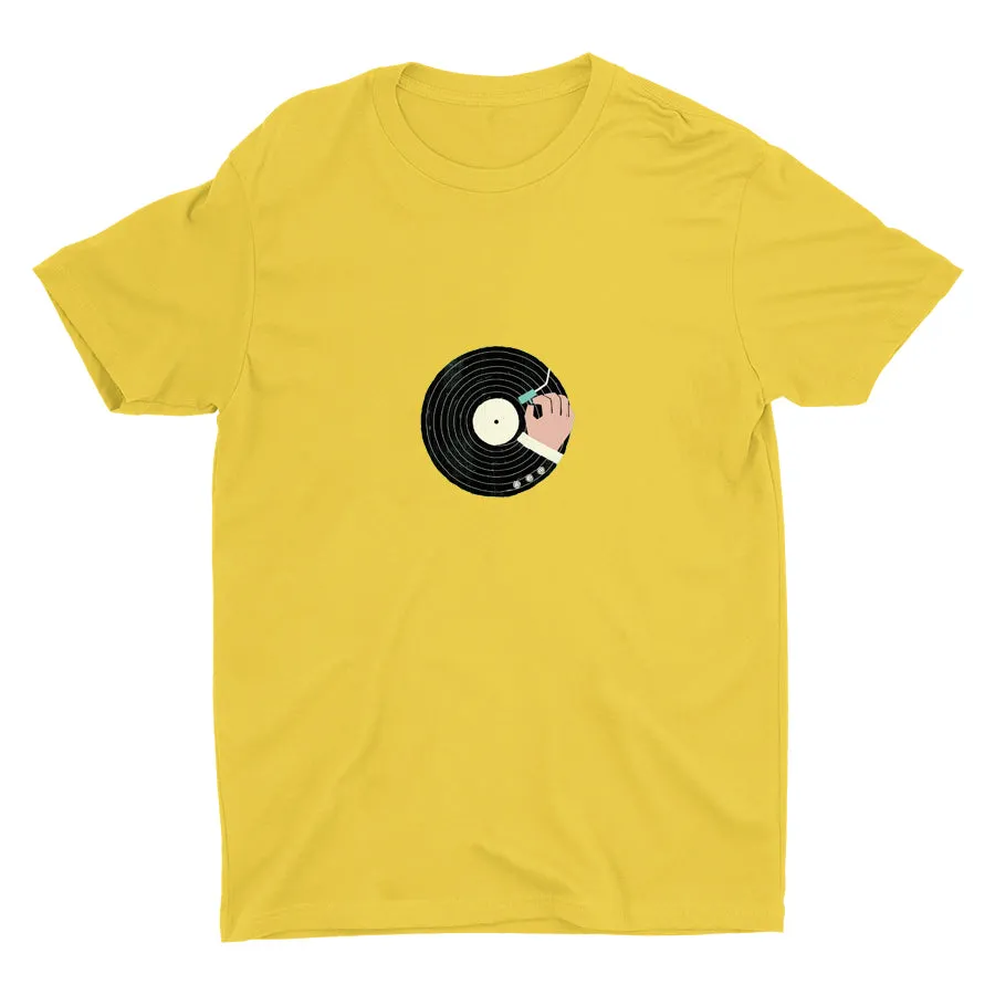 Vinyl Record Cotton Tee