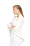 White Cotton Cape