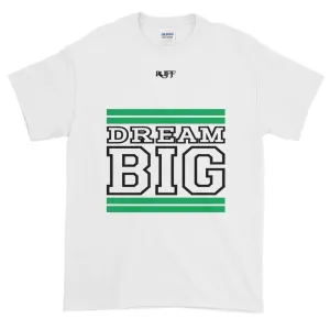 White Green and Black Short-Sleeve T-Shirt