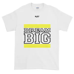 White Yellow and Black Short-Sleeve T-Shirt