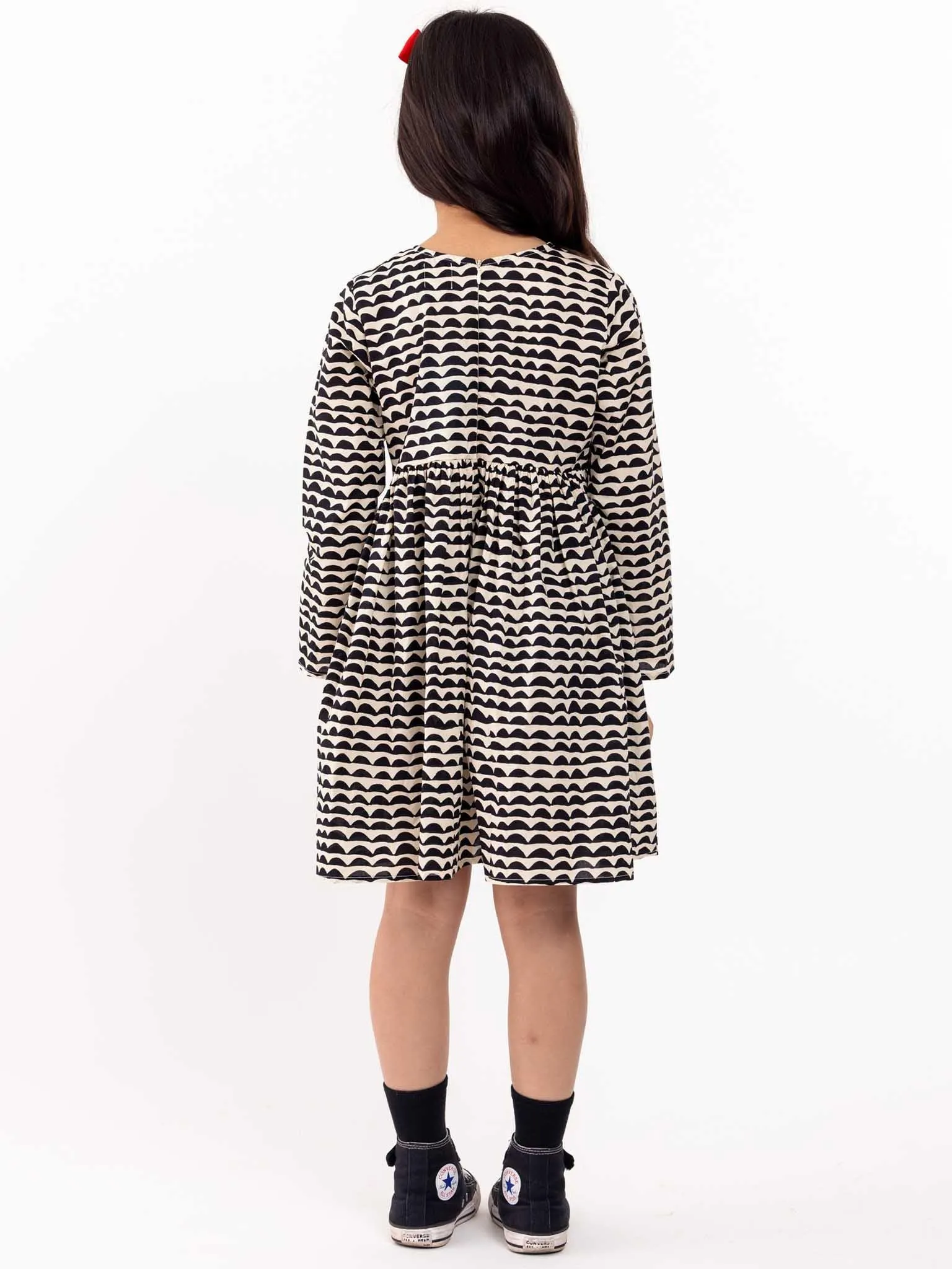Wiggly Black Adriana Dress