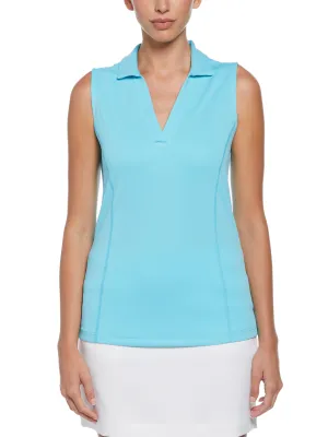 Women's AirFlux™ Solid Sleeveless Golf Polo