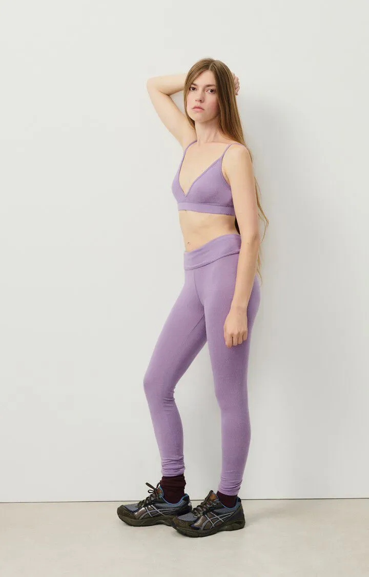 WOMEN'S BRA YPAWOOD - AMETHYST MELANGE