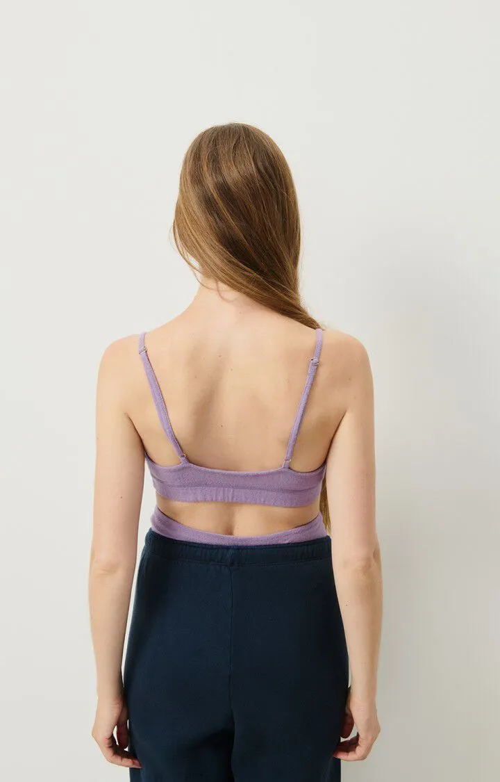 WOMEN'S BRA YPAWOOD - AMETHYST MELANGE