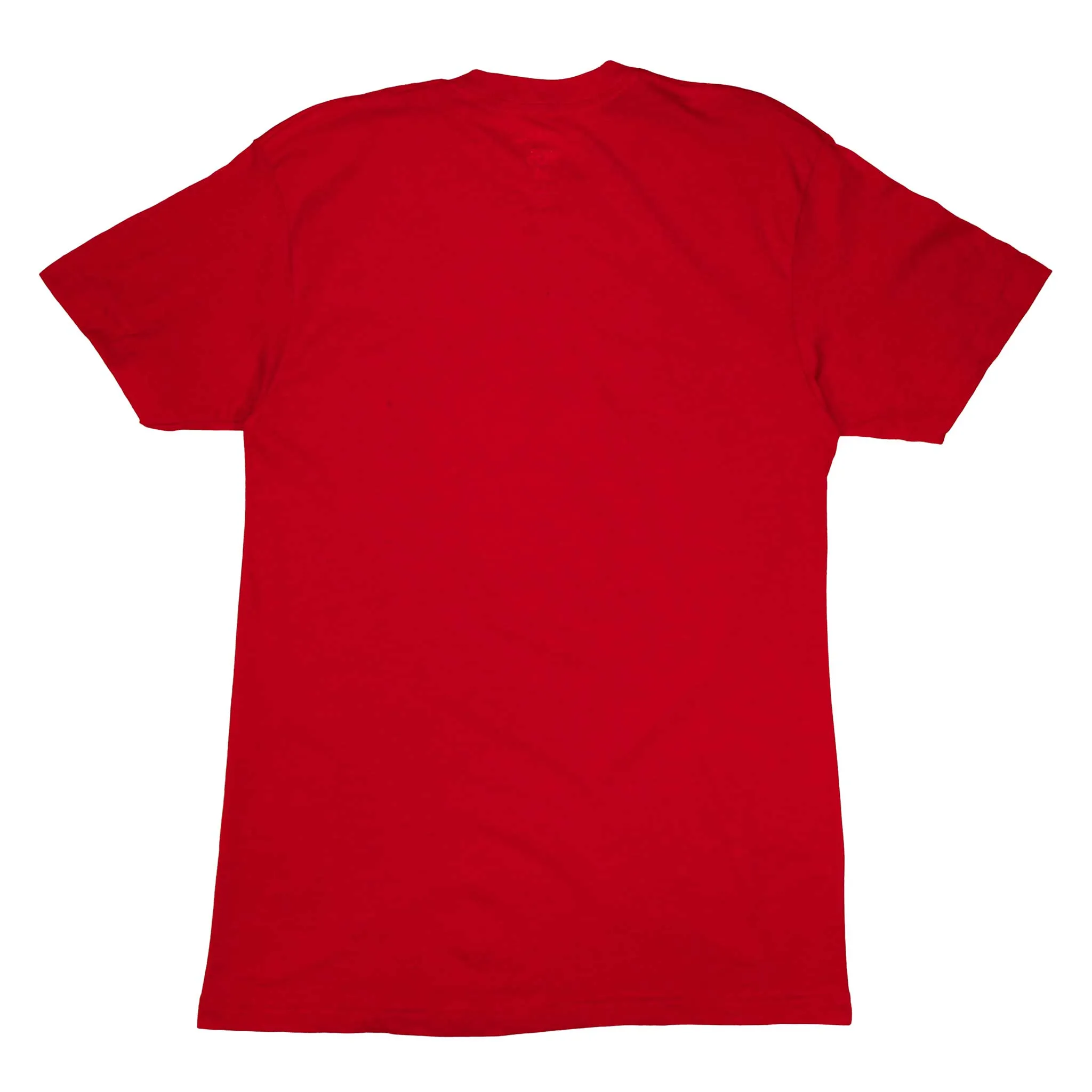 Women's - Circle Lion Red Crew Neck T-Shirt