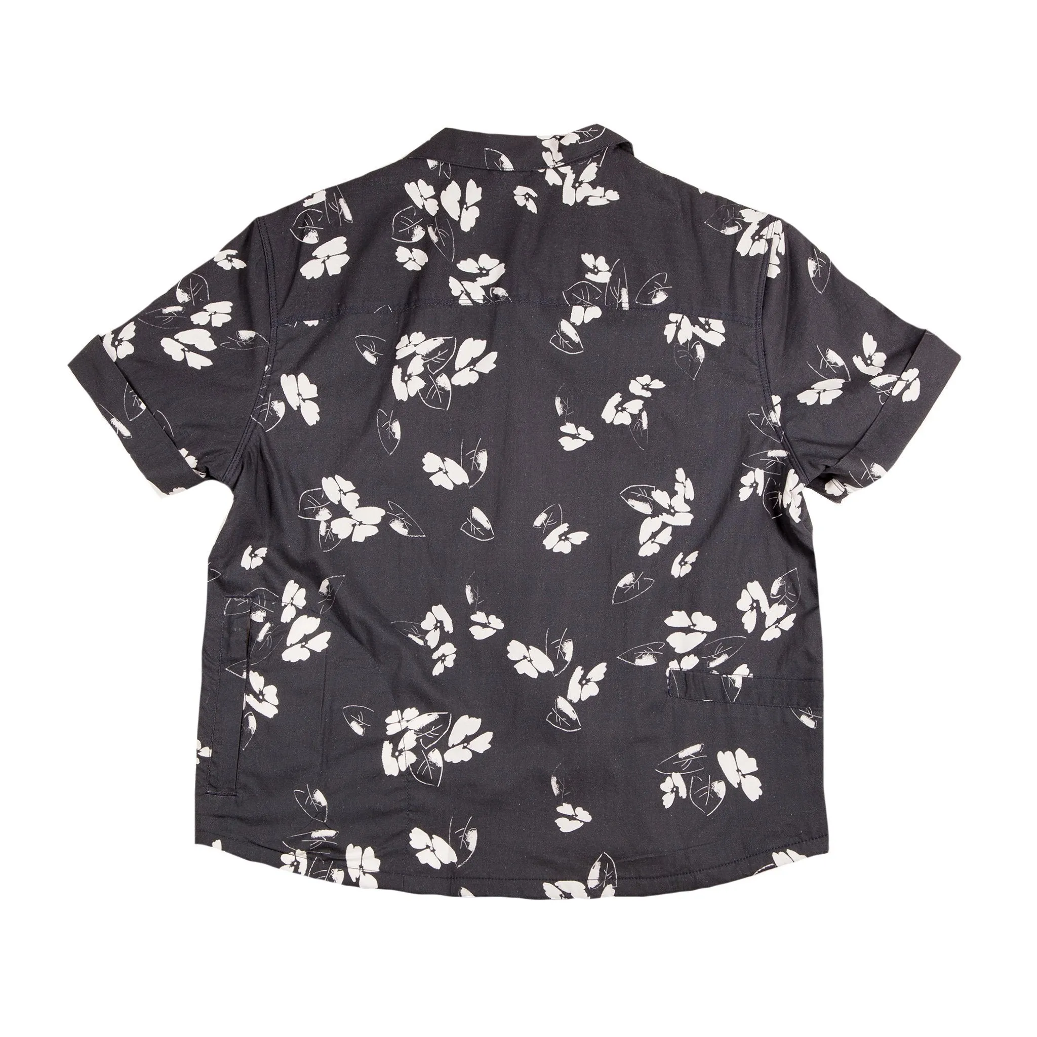 Women’s High Water Shirt - California Poppy, Washed Navy