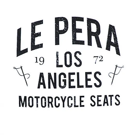 Women's Le Pera White Text T-Shirt