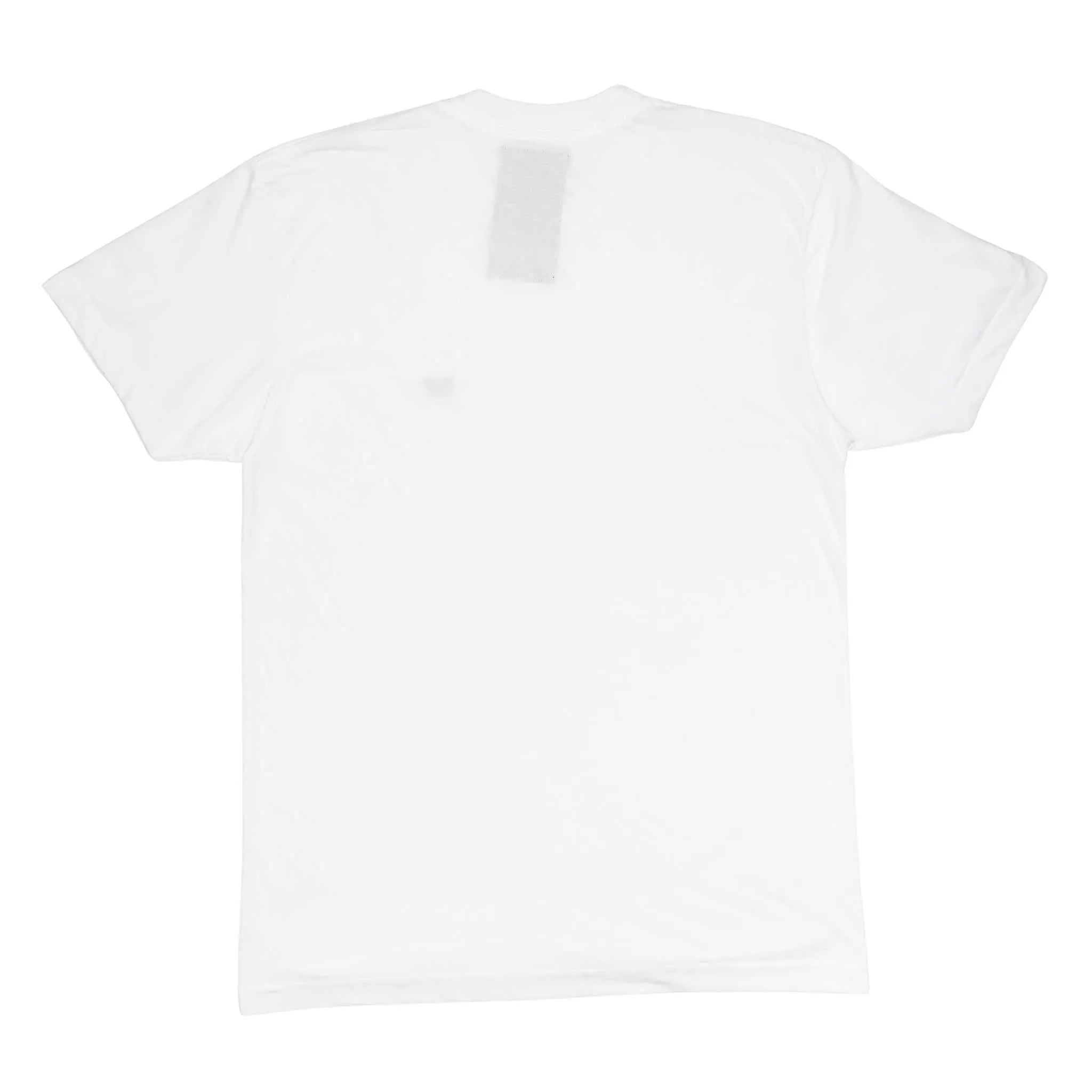 Women's - Lion Embroidered White Crew Neck T-Shirt