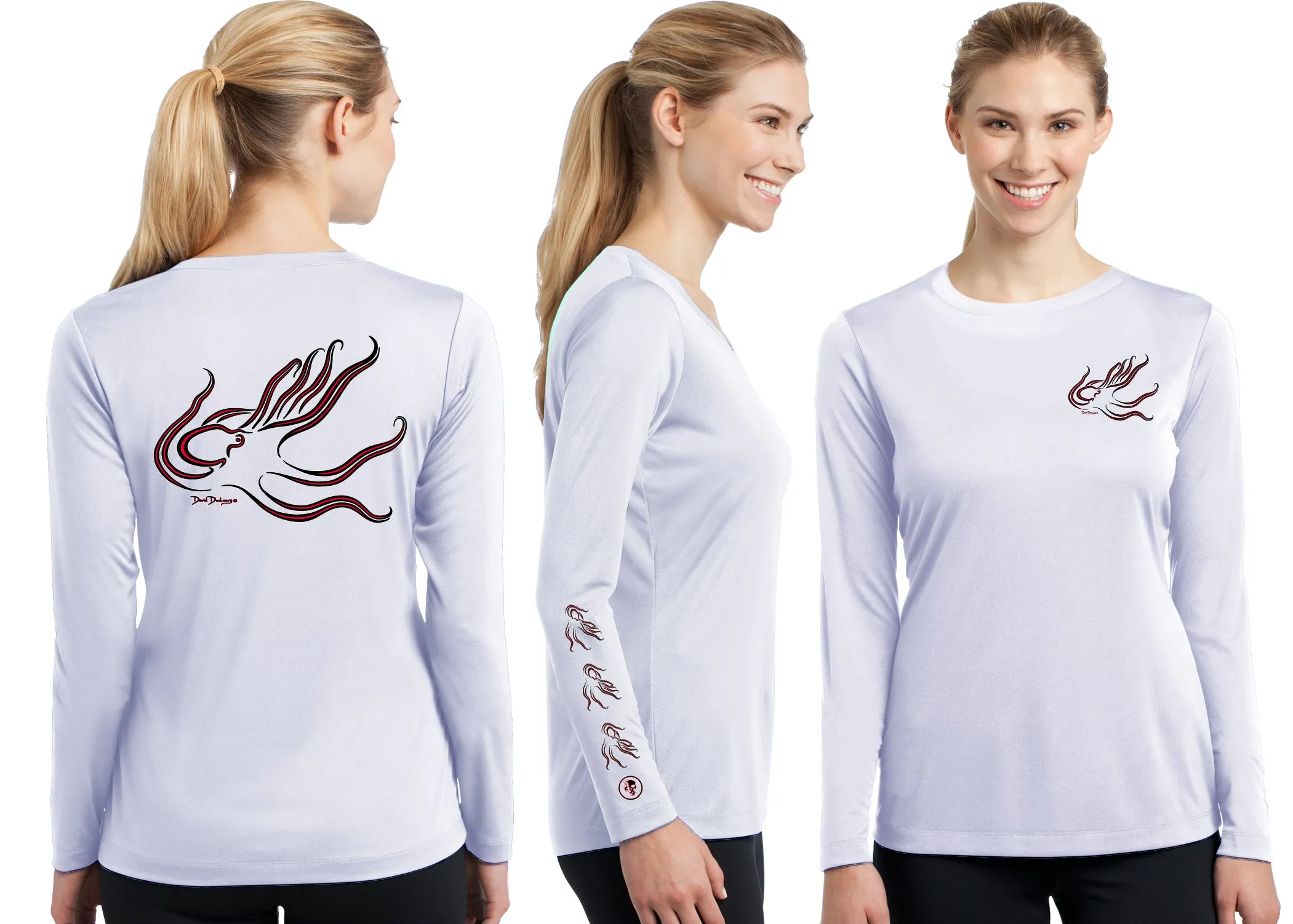Women’s Performance Octopus Deco Long Sleeve