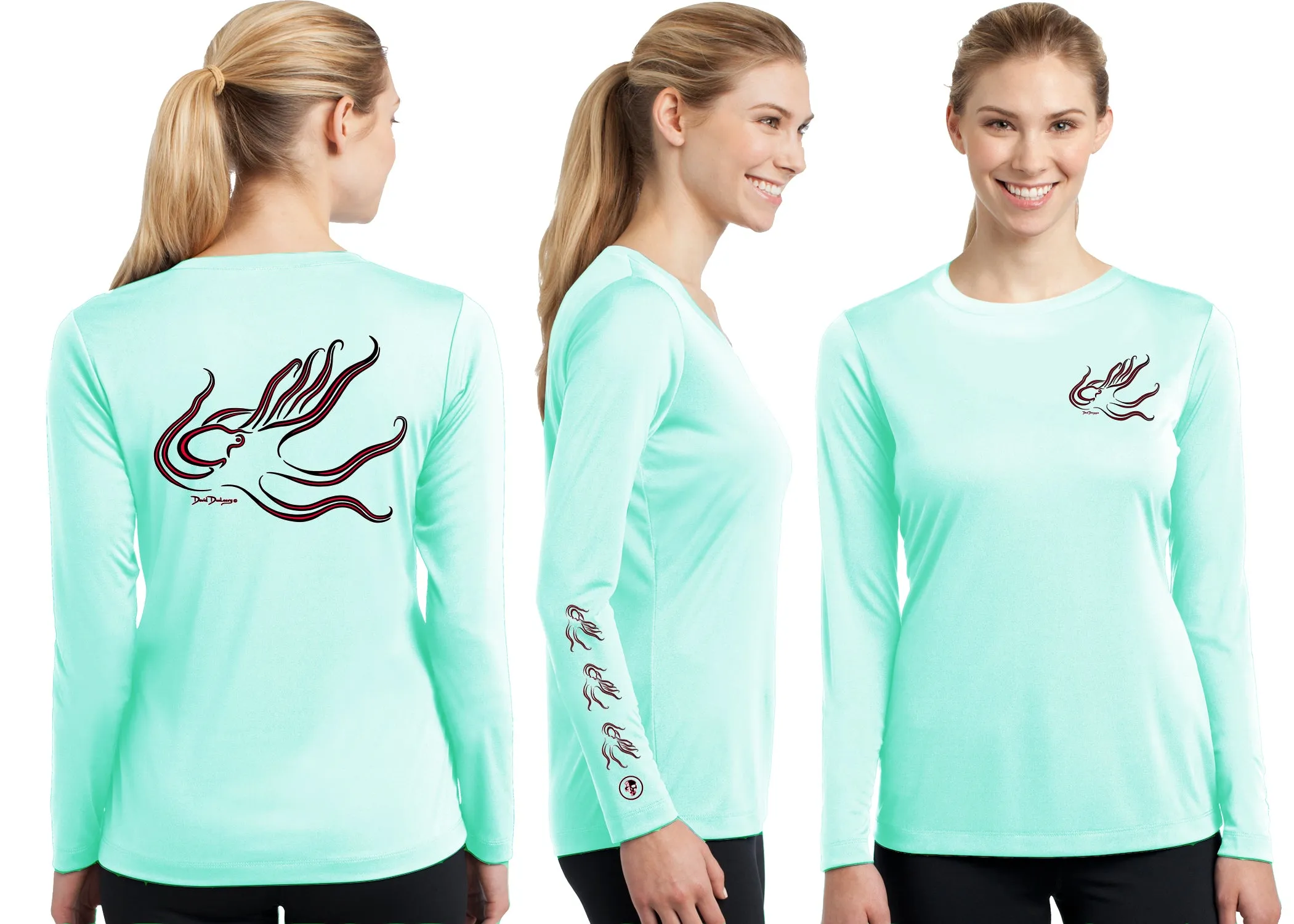 Women’s Performance Octopus Deco Long Sleeve
