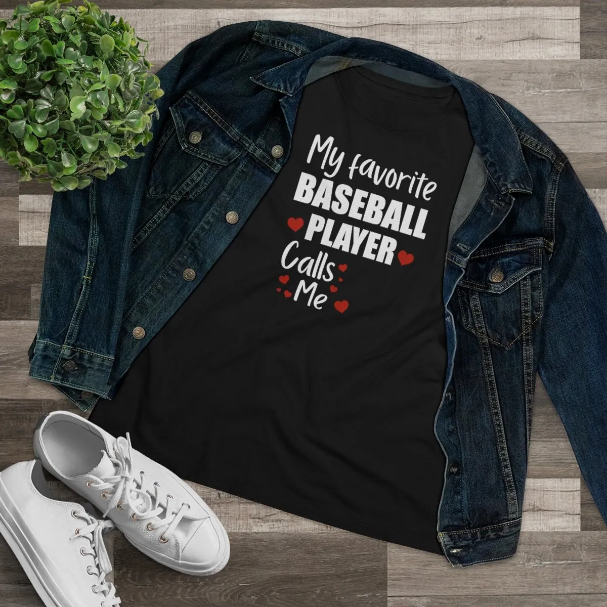 Women's Personalized Tee - My Favorite Player Calls Me