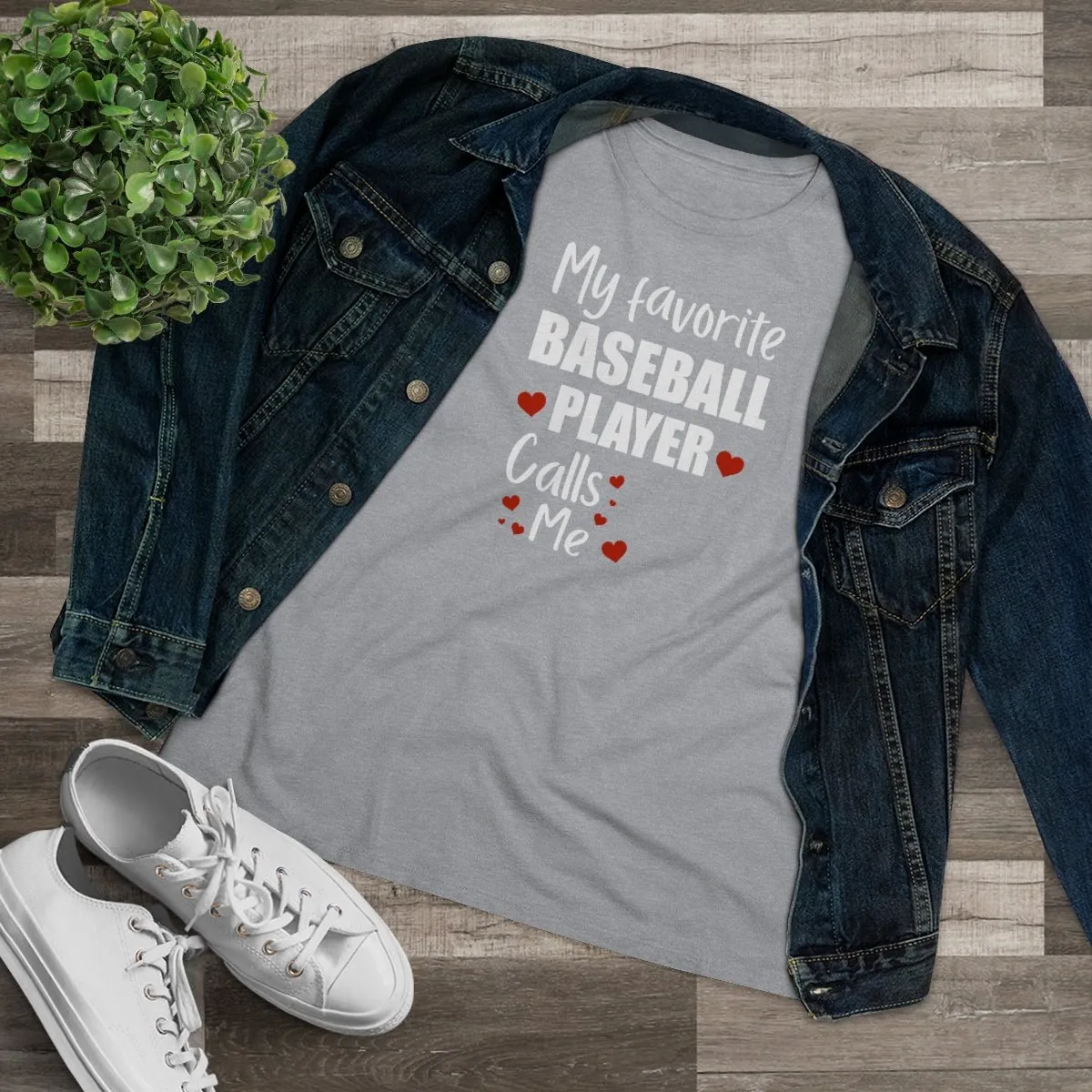 Women's Personalized Tee - My Favorite Player Calls Me