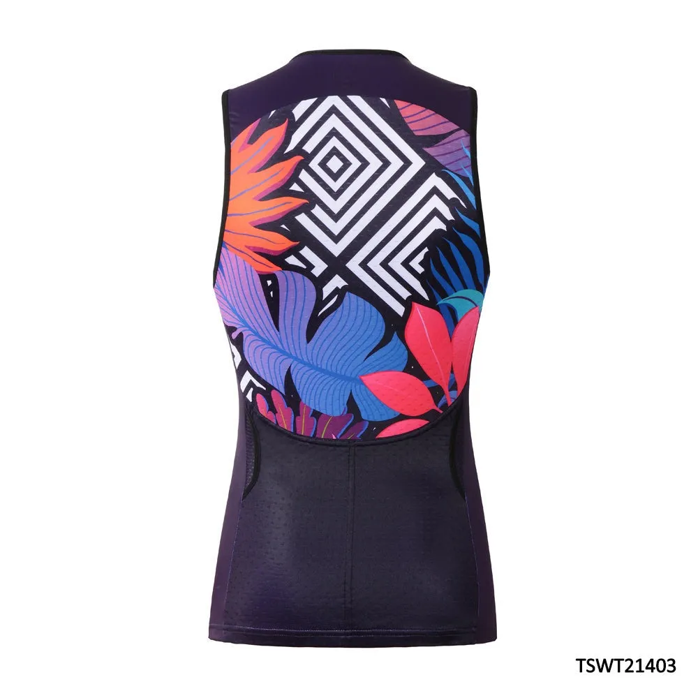 Women's Sleeveless Tri Top TSWT21403