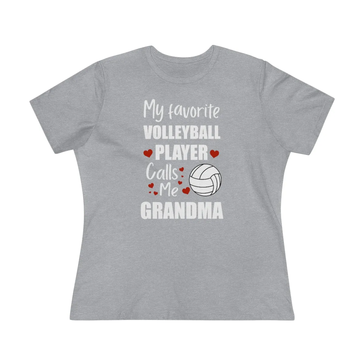 Women's Tee - My Favorite Volleyball Player Calls Me Grandma