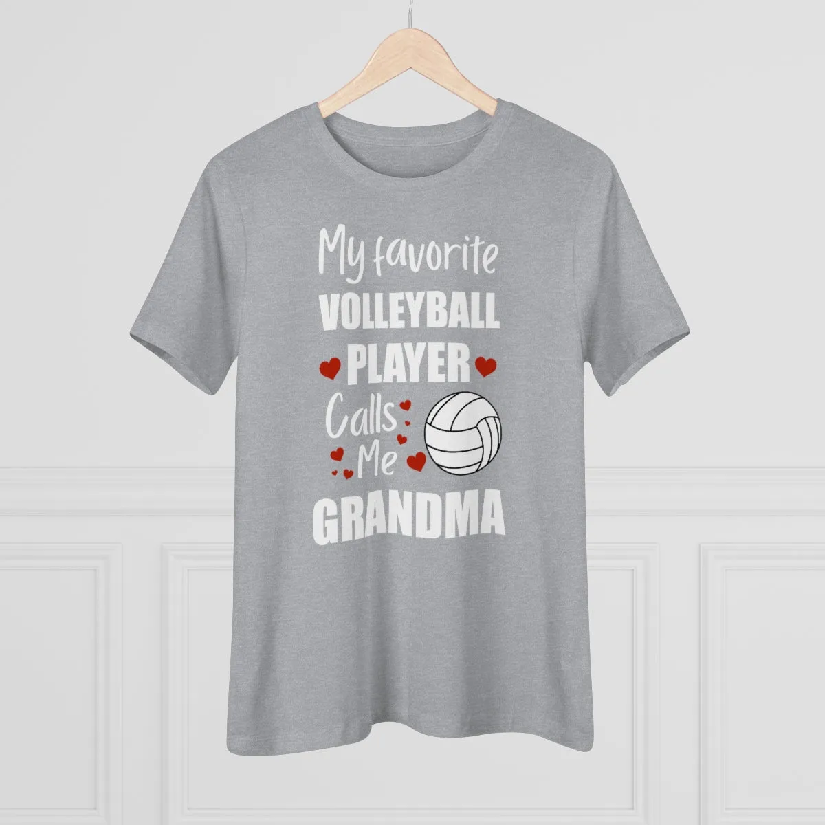 Women's Tee - My Favorite Volleyball Player Calls Me Grandma