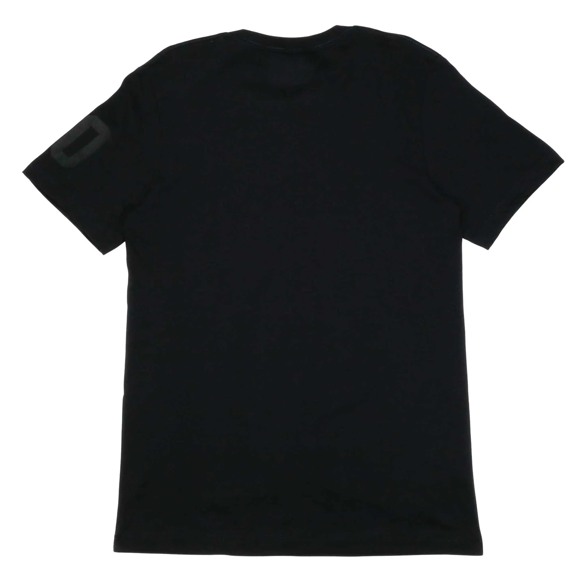 Women's - Uno Zero Emblema Black Crew Neck T-Shirt