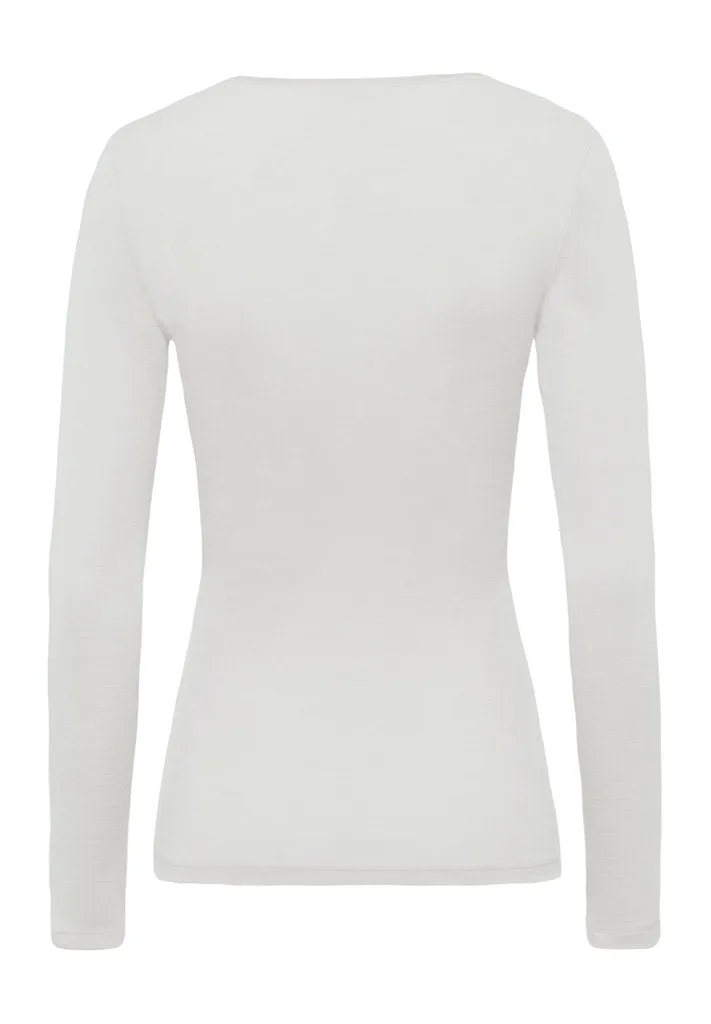 Woolen Silk - Long-Sleeved Top
