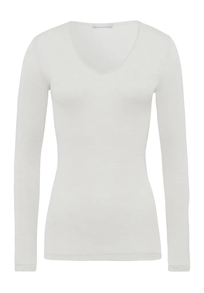 Woolen Silk - Long-Sleeved Top