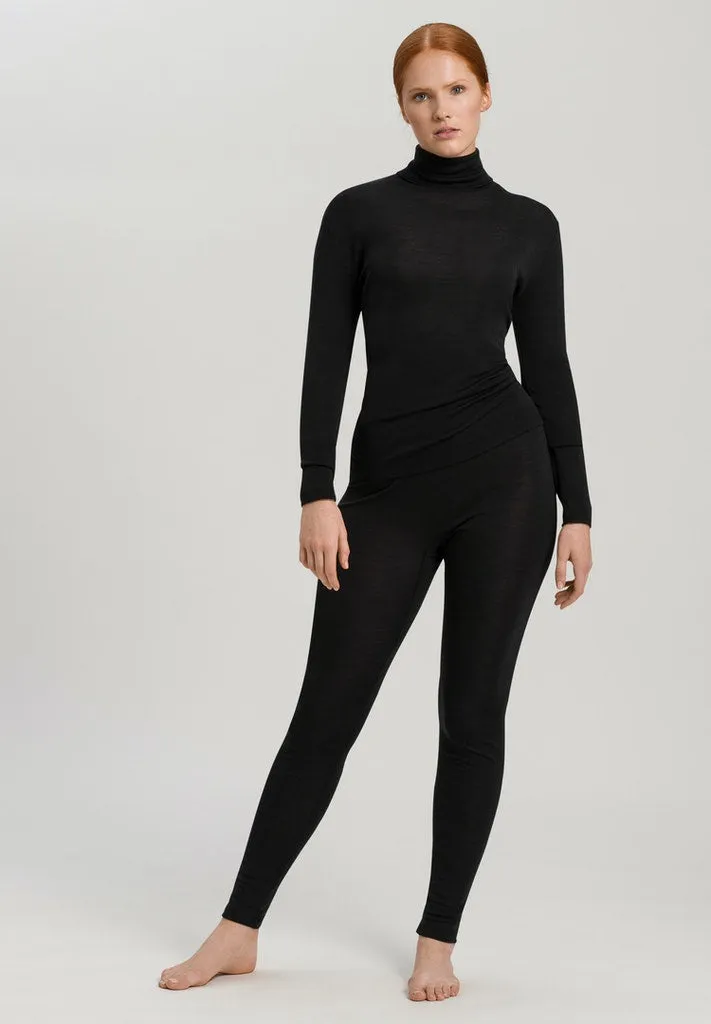 Woolen Silk - Turtle Neck Long-Sleeved Top