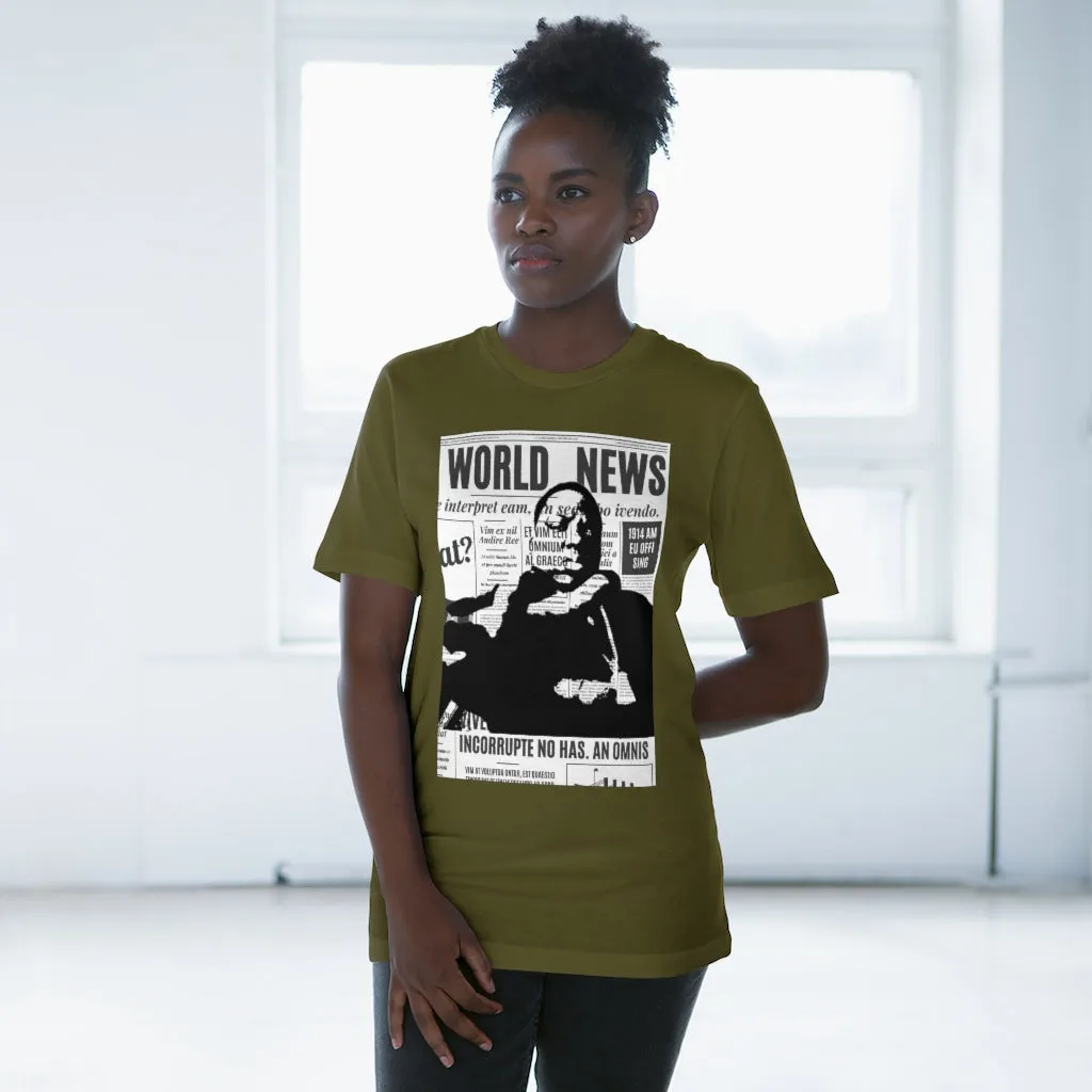 World News BIGGIE SMALLS Unisex Deluxe T-shirt