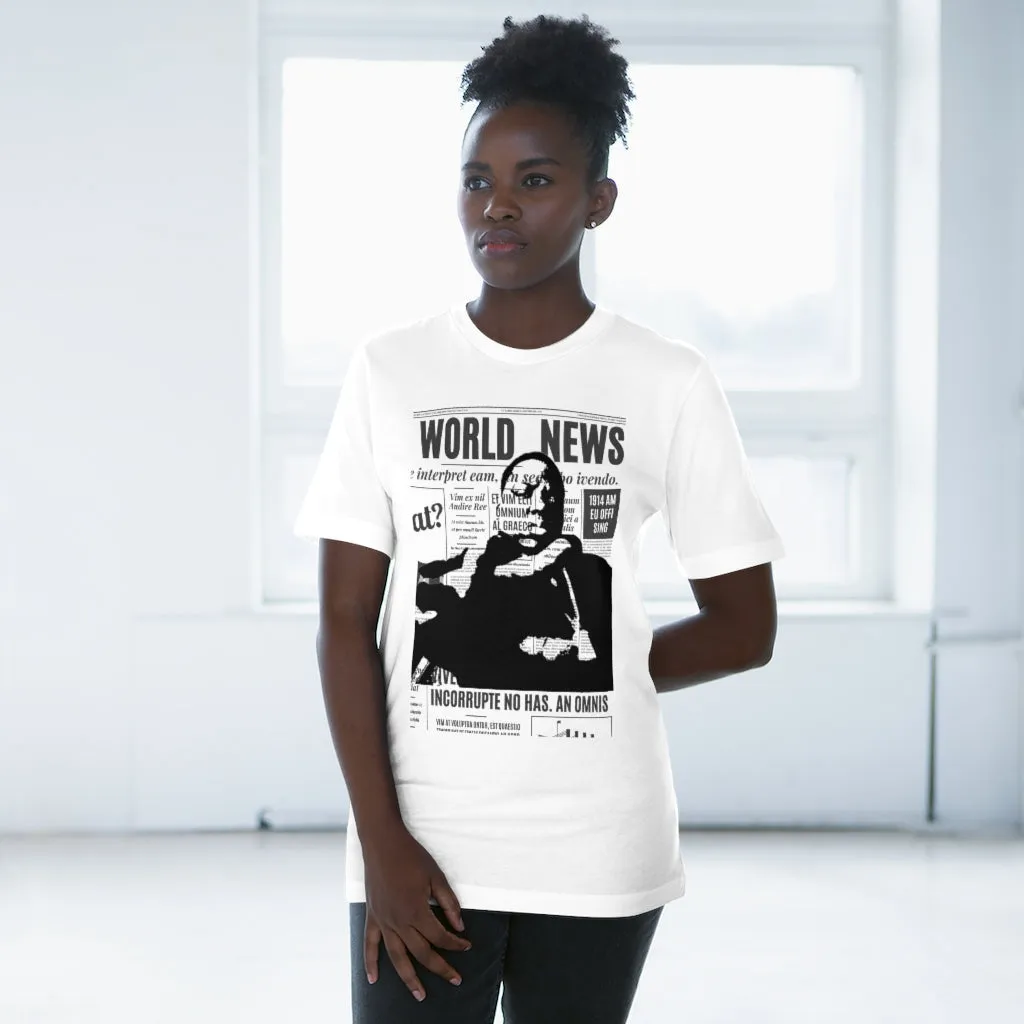 World News BIGGIE SMALLS Unisex Deluxe T-shirt