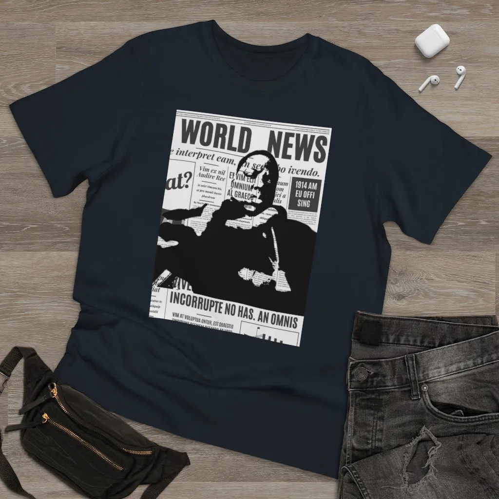 World News BIGGIE SMALLS Unisex Deluxe T-shirt