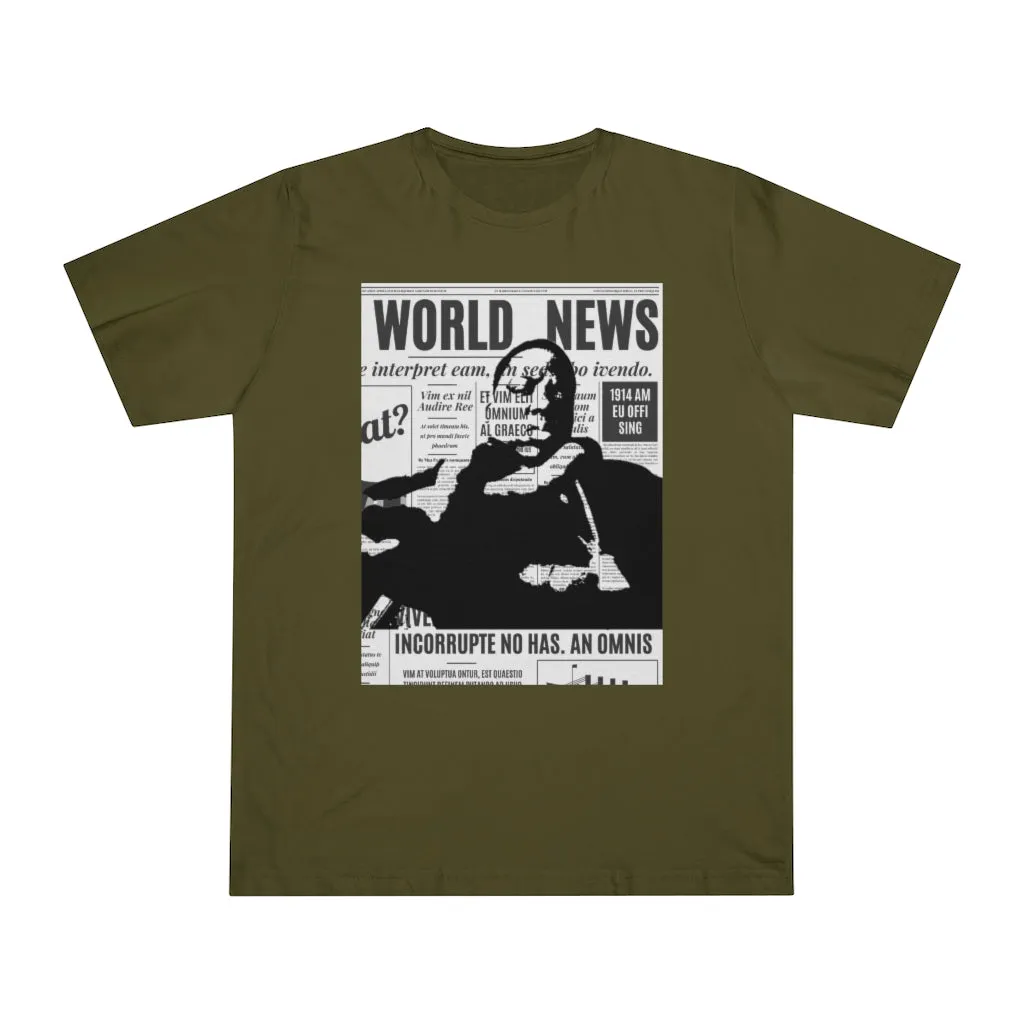 World News BIGGIE SMALLS Unisex Deluxe T-shirt