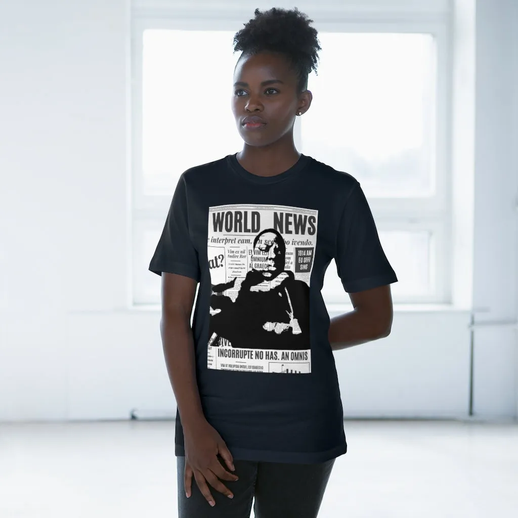 World News BIGGIE SMALLS Unisex Deluxe T-shirt