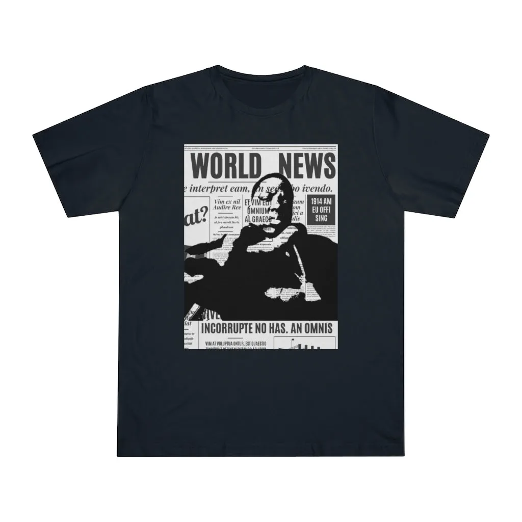 World News BIGGIE SMALLS Unisex Deluxe T-shirt