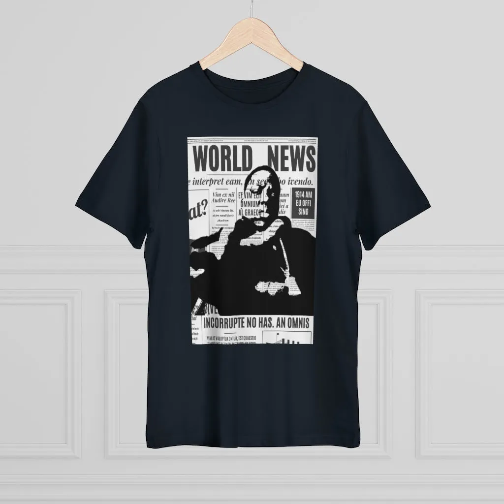World News BIGGIE SMALLS Unisex Deluxe T-shirt