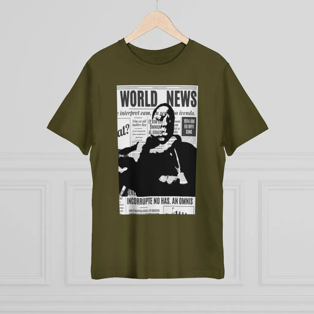World News BIGGIE SMALLS Unisex Deluxe T-shirt
