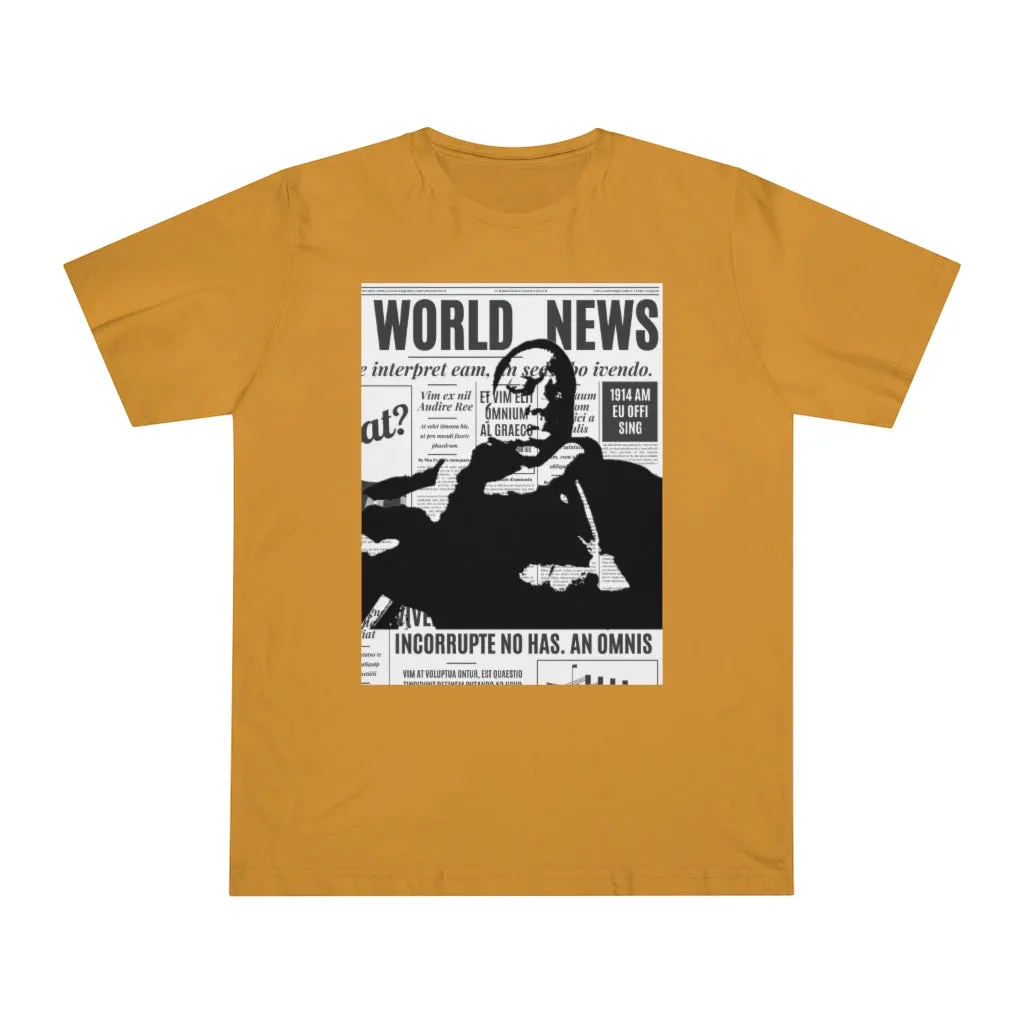 World News BIGGIE SMALLS Unisex Deluxe T-shirt