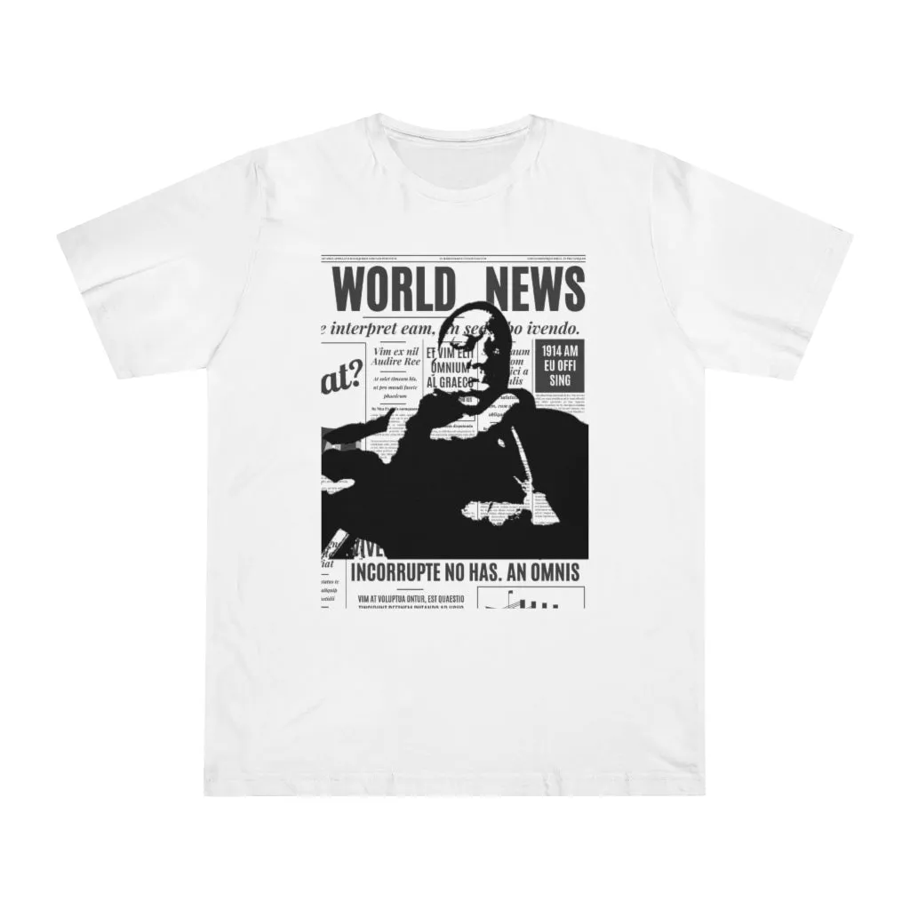 World News BIGGIE SMALLS Unisex Deluxe T-shirt